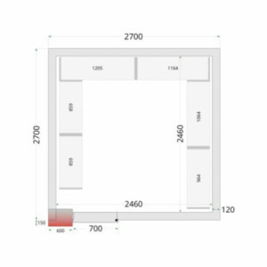 TEFCOLD Cold Room Panel - High performance for professional storage.