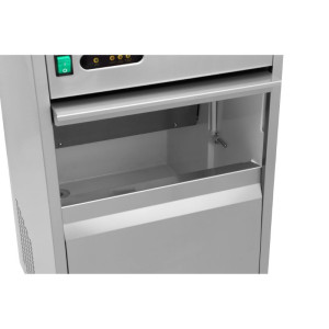 Macchina per Ghiaccio Tritato 85 Kg Dynasteel - Potenza ottimale, stoccaggio massimo
