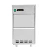 Macchina per Ghiaccio Tritato 30 Kg - Dynasteel: Prestazioni potenti e design in acciaio inox