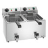 Friggitrice SNACK IV Plus Bartscher | Doppia vasca, 190°C ottimale