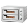 Oven NT 502 Bartscher: Professional double oven for 8 pizzas