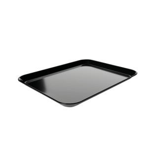 Piatto di presentazione nero in melamina 210x280 mm Bartscher - Eleganza e professionalità in cucina