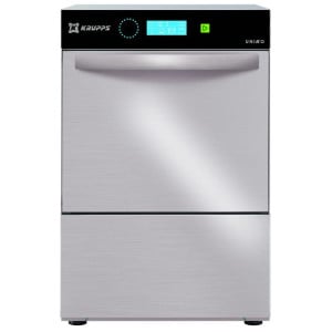 Lave Verre 40x40 - Elitech Line con Pompa di Scarico, Serbatoio e Cestello Inclinato