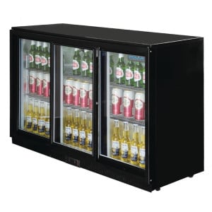 Retrobar Refrigerato 3 Porte Vetrate Scorrevoli 330 L - Polar - Prestazioni e Affidabilità