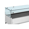 Saladette Refrigerata Vetrata GN 1/3 e 1/2 - Dynasteel Efficace