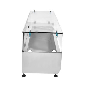 Saladette Refrigerata da Appoggio Vetrata - 7 x GN 1/3 - Dynasteel