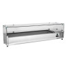 Saladette Refrigerata da Appoggio Vetrata - 7 x GN 1/3 - Dynasteel