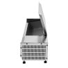 Saladette Refrigerata da Appoggio Coperchio Inox - 6 x GN 1/4 - Dynasteel