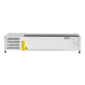 Saladette Refrigerata da Appoggio Coperchio Inox - 3 x GN 1/3 + 1 x GN 1/2 - Dynasteel