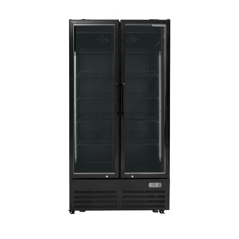 Vetrina Refrigerata per Bevande - 2 Porte - 736 L - Dynasteel