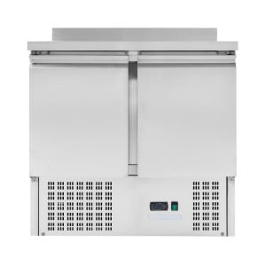 Tavolo Refrigerato Positivo GN 1/1 Con Alzatina - 2 Porte - Dynasteel