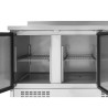 Table Réfrigérée Positive GN 1/1 Avec Dosseret - 3 Portes - Dynasteel