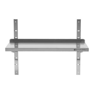 Mensola da Parete in Acciaio Inox - L 1000 x P 300 mm - Dynasteel