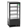 Mini Vetrina Refrigerata Professionale Bartscher - 78 L Nera