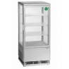 Mini Vetrina Refrigerata Professionale Bartscher - 78 L Argento