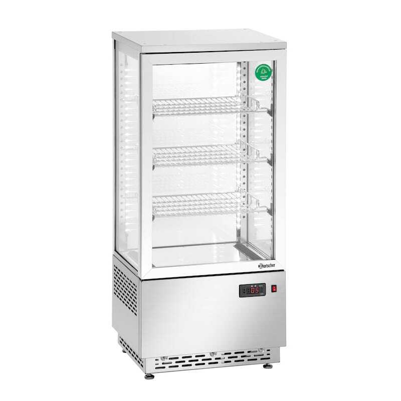 Mini Vetrina Refrigerata Professionale Bartscher - 78 L Inox