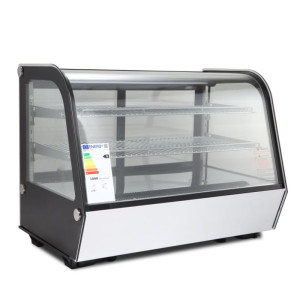 Vetrina Refrigerata da Banco 160 L - Bombata - Dynasteel