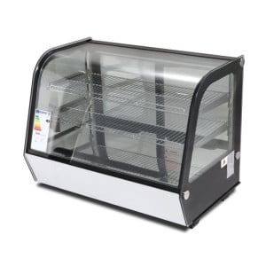 Vetrina Refrigerata da Banco 160 L - Bombata - Dynasteel