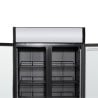 Vetrina per Bevande 736 L 2 Porte in Vetro 2-8 °C R290
