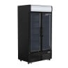 Vetrina per Bevande 736 L 2 Porte in Vetro 2-8 °C R290