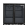 Retrobar Refrigerato 209 L 2 Porte in Vetro — Ventilato