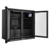 Retrobar Refrigerato 209 L 2 Porte in Vetro — Ventilato