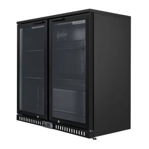 Retrobar Refrigerato 209 L 2 Porte in Vetro — Ventilato