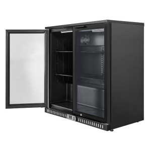 Refrigerated Back Bar - 2 Glass Swing Doors - 209 L - Dynasteel