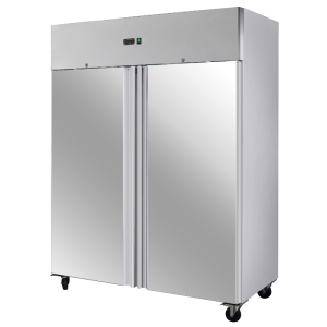 Armadio Refrigerato Positivo 1400 L Inox GN 2/1 – 2 Porte