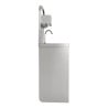 Lavandino a Pedale con Sapone e Distributore di Carta - Dynasteel