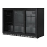 Retrobar Refrigerato Skinplate - 3 Porte in Vetro Scorrevoli - 328 L - Dynasteel