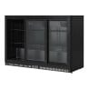 Skinplate Refrigerated Back Bar - 3 Sliding Glass Doors - 328 L - Dynasteel