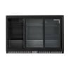 Skinplate Refrigerated Back Bar - 3 Sliding Glass Doors - 328 L - Dynasteel