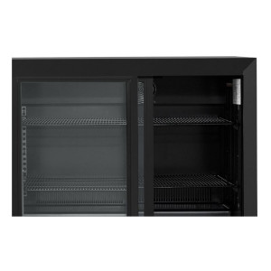 Retrobar Refrigerato Skinplate - 3 Porte in Vetro Scorrevoli - 328 L - Dynasteel