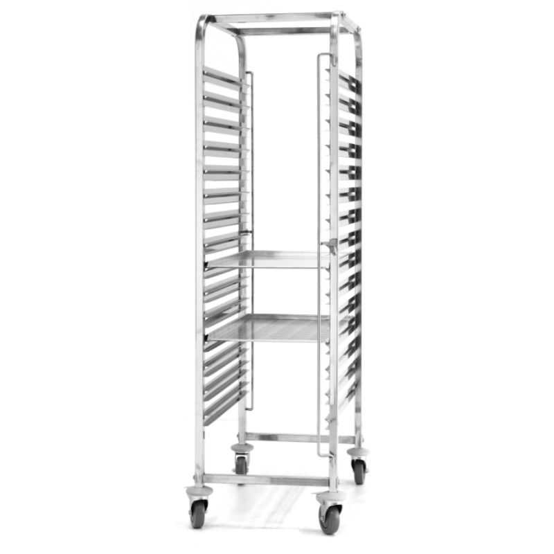 Chariot Porte-Plateaux 15 Niveaux - 600 x 400 mm - HENDI Chariot Porte-Plateaux 15 Niveaux - 600 x 400 mm - HENDI