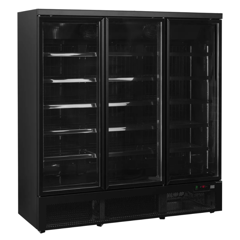 Armadio Refrigerato Negativo 3 Porte Vetrate - 1563 L - TEFCOLD