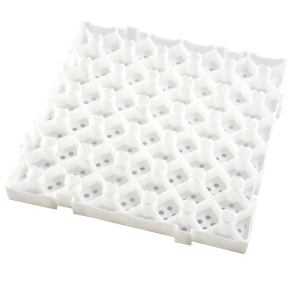 Grigliato 50 X 50 Cm - Spessore 50 Mm - Bianco - Gilac