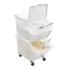 Ingredients Bin 30 L with Lid - Set of 2 - Gilac