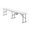 Banc Pliable Blanc - HENDI