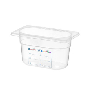 Gastronorm GN 1/9 Storage Box - 1 L - H 100 mm