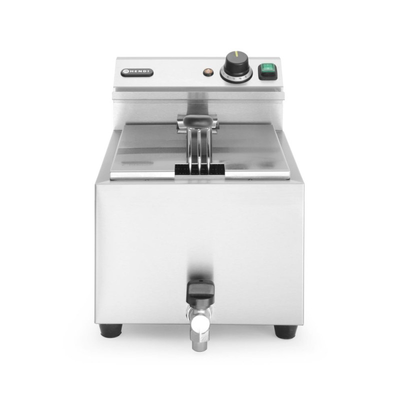 Friggitrice Mastercook Profil Line con Rubinetto di Scarico - 8 L