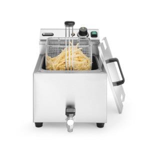 Friggitrice Mastercook Profil Line con Rubinetto di Scarico - 8 L