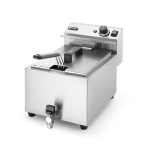 Friggitrice Mastercook Profil Line con Rubinetto di Scarico - 8 L
