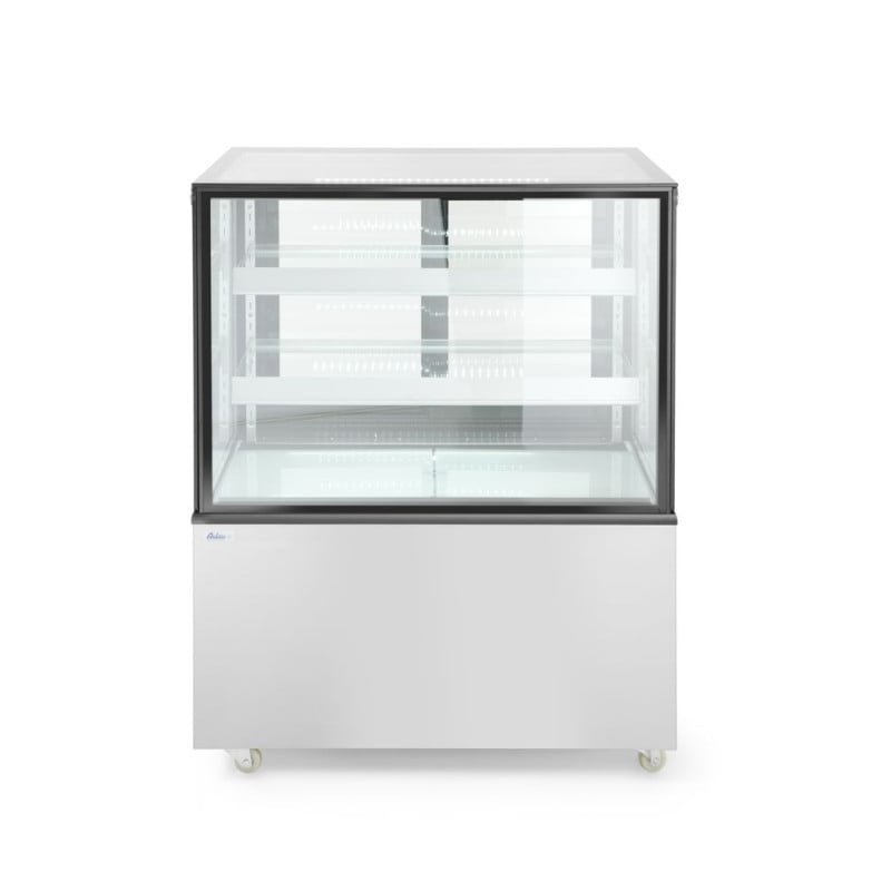 Vetrina refrigerata con 2 ripiani - 300 L