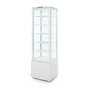 Vetrina refrigerata per dolci bianca - 280 L