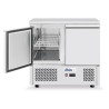 Frigorifero da banco con due porte Kitchen Line 300 L - Marca HENDI - Fourniresto