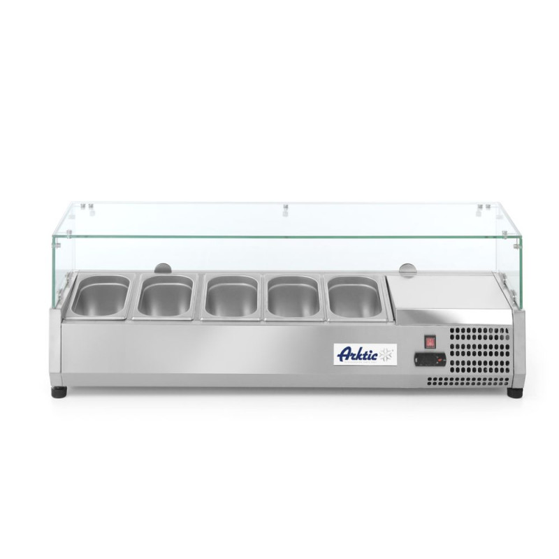 Refrigerated display case - 5 x GN 1/4