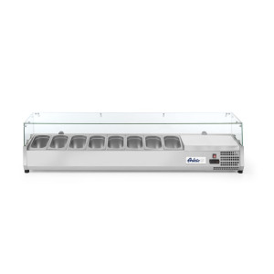 Vetrina refrigerata - 9 x GN 1/4