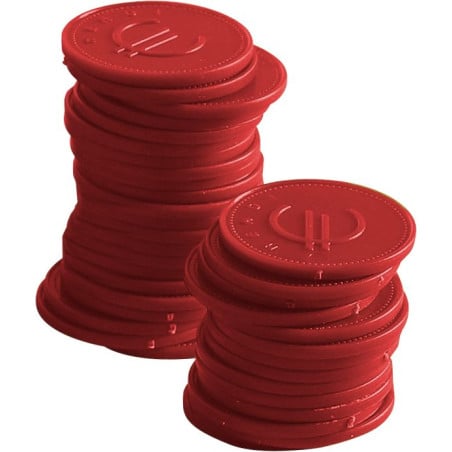 Red Chips - Set of 100