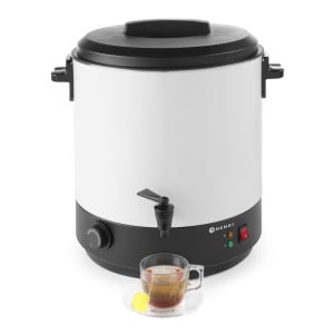 Hot Beverage Dispenser in Enameled Stainless Steel - 25 L